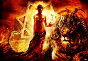 Opis: �sacred whore;� 